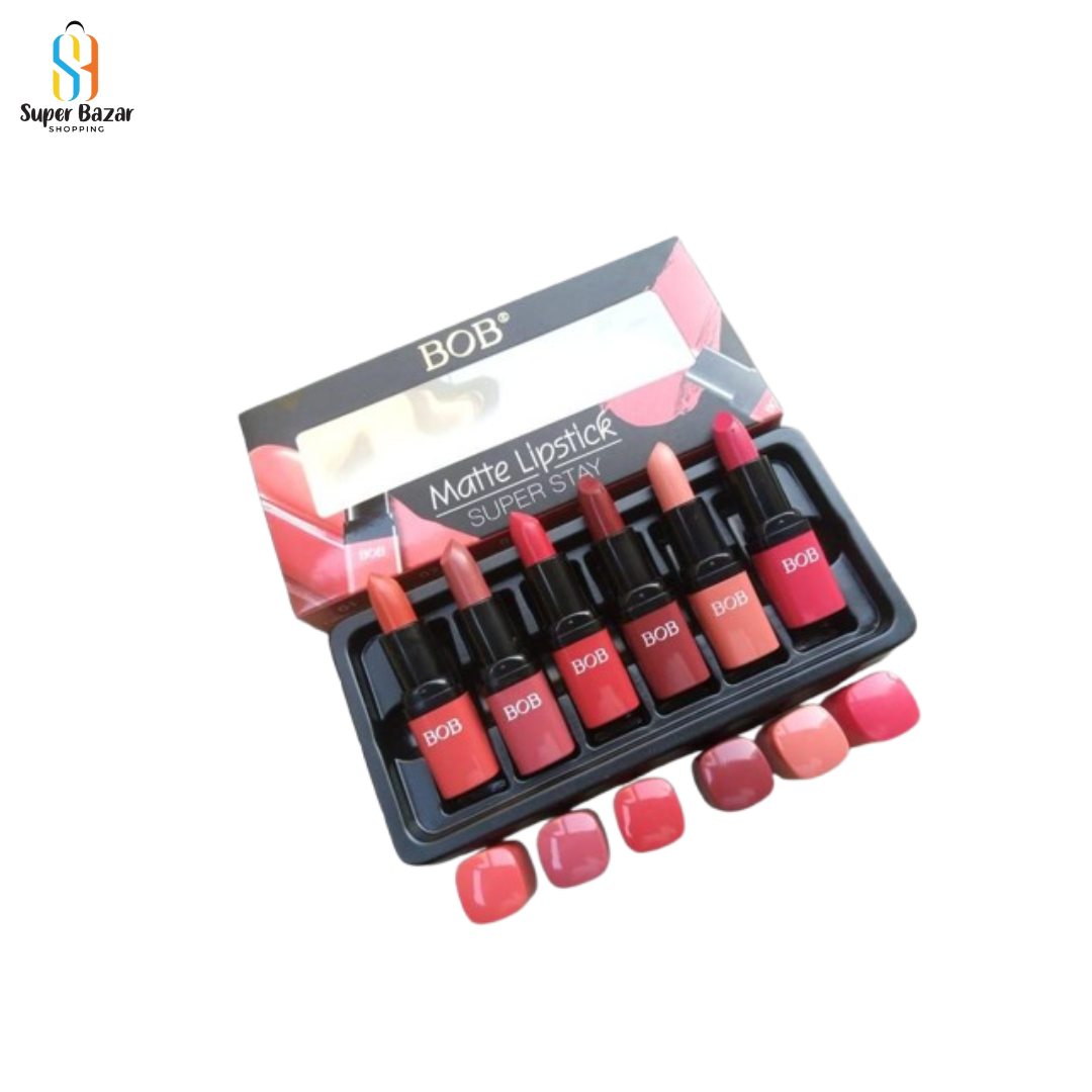 6 in 1 Matte LipStick Set